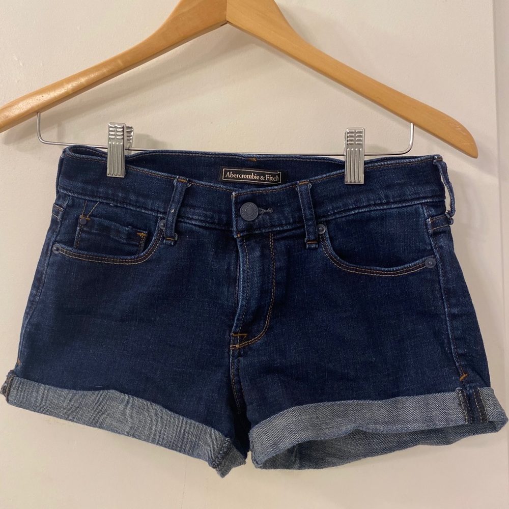 High rise Jean shorts